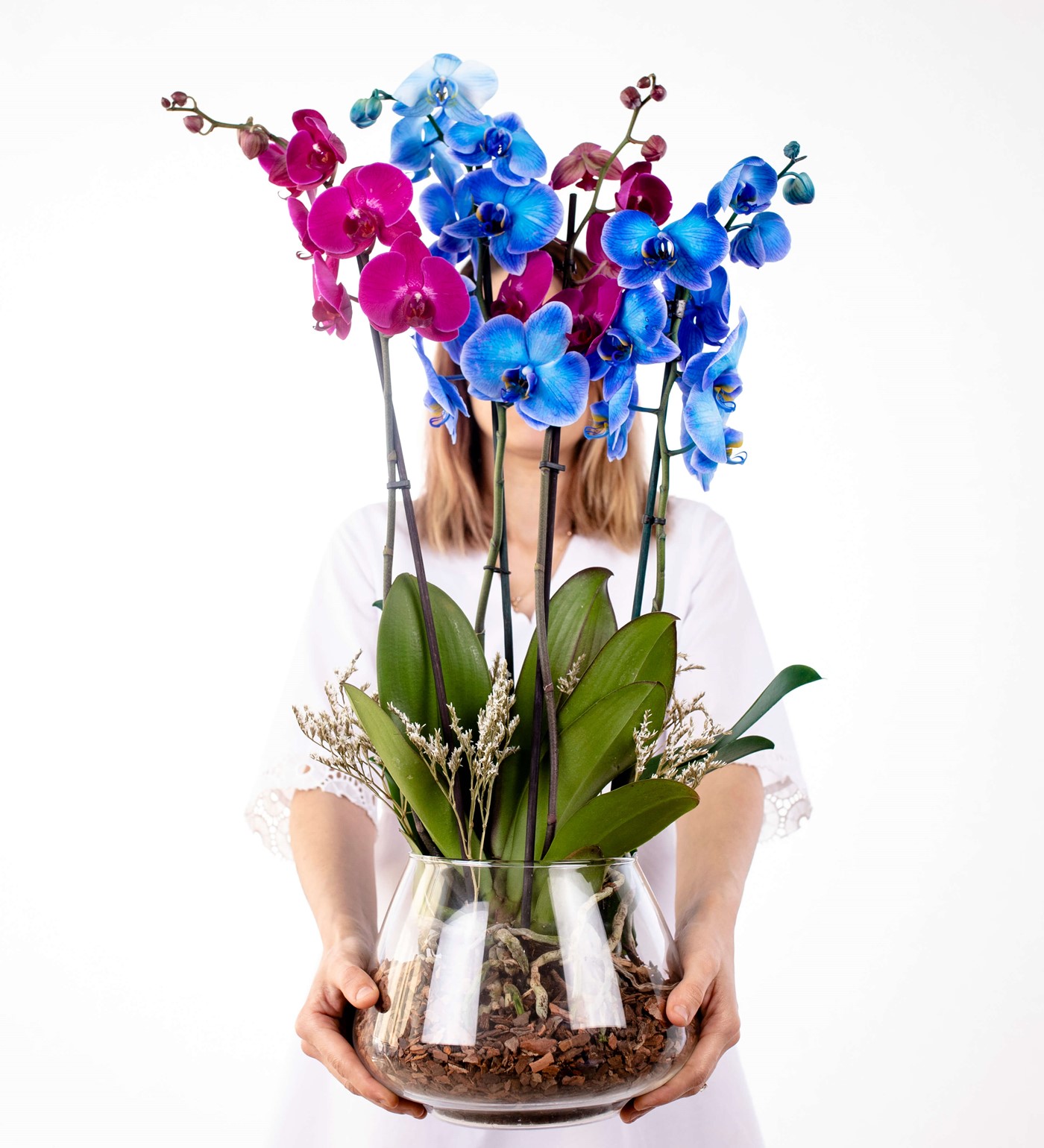 Achernar Mavi-Pembe Orkide Tasarım - 2